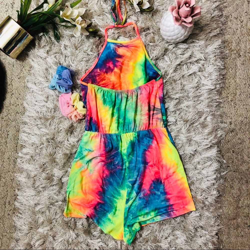 NEW Tie Dye Romper - Picture 5 of 7